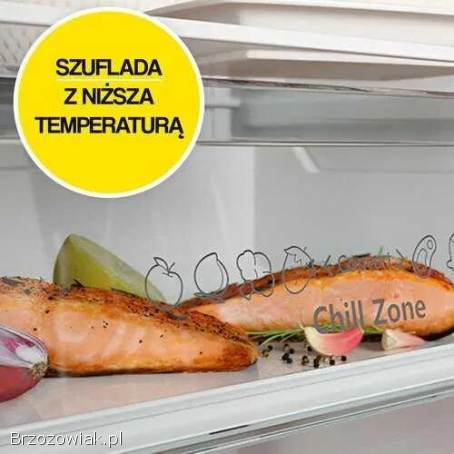 Lodówka HISENSE RB440N4GBE No frost 200.  4cm Czarna (szkło) licowane