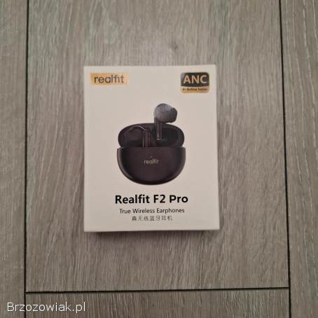Słuchawki Realfit F2 Pro czarne