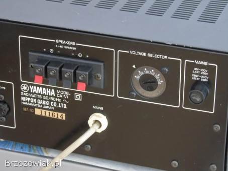 Wzmacniacz Yamaha CA-V1 sprawny i ładny Vintage.  WYSYŁKA