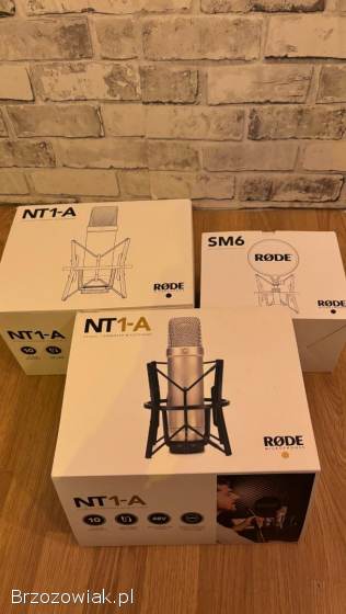 Mikrofon Pojemnościowy Studyjny -  Rode NT1-A