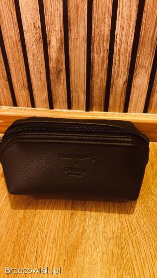 Kosmetyczka -  Zestaw American Airline Leather Shinola Detroit Overnight Kit