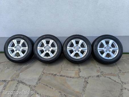 Alufelgi 16 5x112 opony zimowe 225/55R16 Audi VW Seat Skoda Mercedes BMW 2022r
