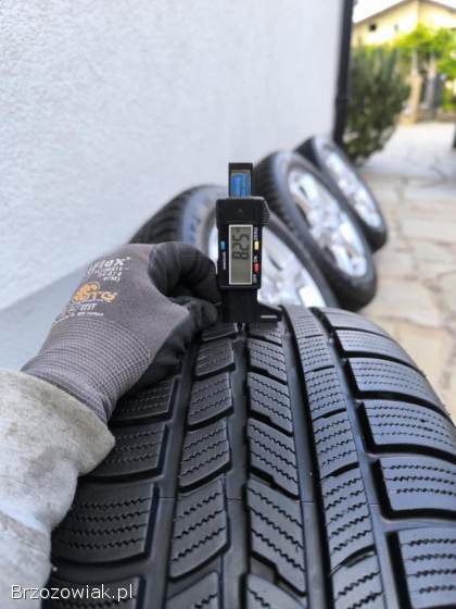 Alufelgi 16 5x112 opony zimowe 225/55R16 Audi VW Seat Skoda Mercedes BMW 2022r