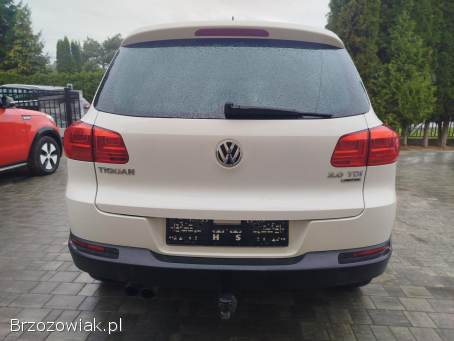 VW TIGUAN 4MOTION 2,  0TDI,  napęd 4x4,  bogata wersja,  z DE,  OPLACONY