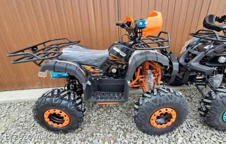 Nowy Quad 125 KXD Python duża rama,  koła 8 automat + wsteczny LED bagażniki