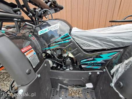 Nowy Quad 125 KXD Python duża rama,  koła 8 automat + wsteczny LED bagażniki