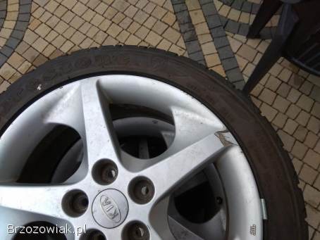 Alufelgi 17 Kia Hyundai opony letnie 225 45 R17 Firestone Firehawk sz90u