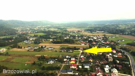 Sanok,  Olchowce -  działka budowlana,  prostokątna,  płaska