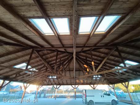 Wiaty,  altany garaże