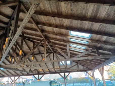 Wiaty,  altany garaże