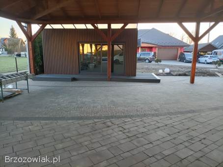 Wiaty,  altany garaże