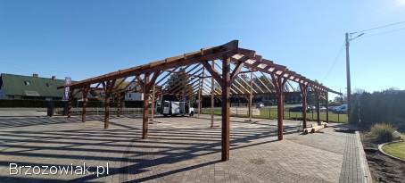 Wiaty,  altany garaże