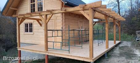 Wiaty,  altany garaże