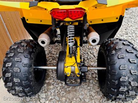 Duży Quad 125 Barton Terrax fabrycznie nowy 2025,  licznik,  hydrauliczne hamulce