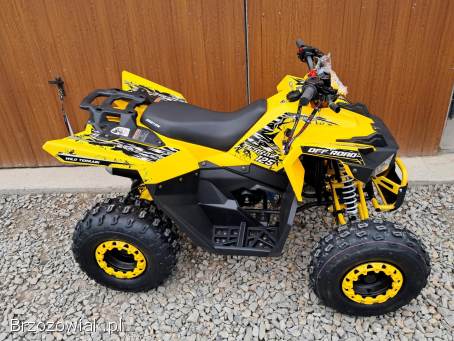 Duży Quad 125 Barton Terrax fabrycznie nowy 2025,  licznik,  hydrauliczne hamulce