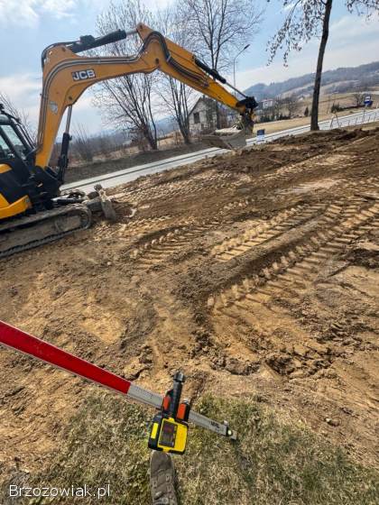 Roboty ziemne w Bieszczadach stawy drogi kruszywa