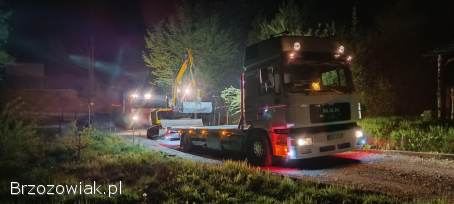 Roboty ziemne w Bieszczadach stawy drogi kruszywa