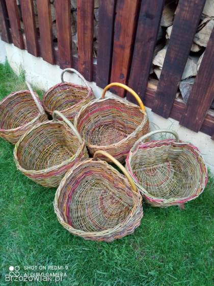 Kosze wiklinowe