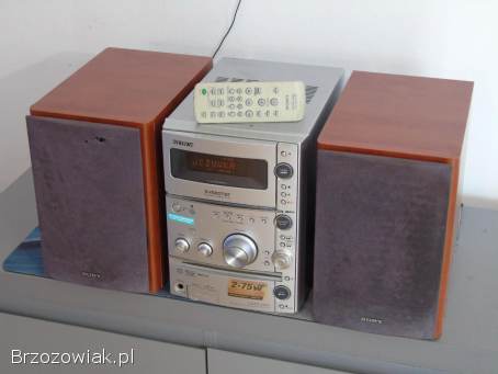 Wieża Sony HCD-CPZ1 kolumny pilot mocna i sprawna.  DOSTAWA