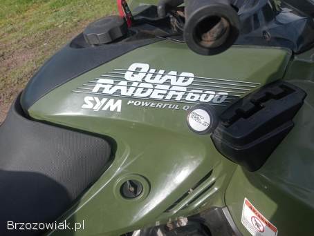 Quad 4 x 4 pojemność 600 Sym zarejestrowany