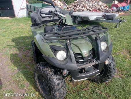 Quad 4 x 4 pojemność 600 Sym zarejestrowany