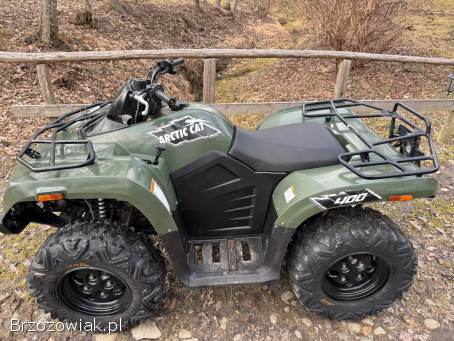 Arctic cat 400 4x4 zarejstrowany 2014 yamaha quad
