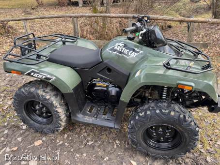 Arctic cat 400 4x4 zarejstrowany 2014 yamaha quad