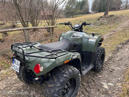 Arctic cat 400 4x4 zarejstrowany 2014 yamaha quad