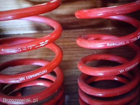 Sprężyny czerwone obniżające samochód MINI kpl 4 szt
