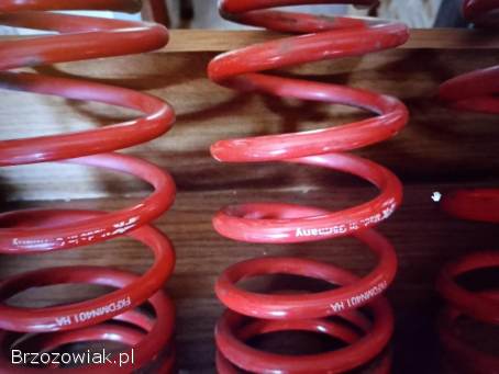 Sprężyny czerwone obniżające samochód MINI kpl 4 szt
