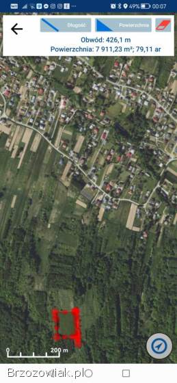 Działka 78 arów
