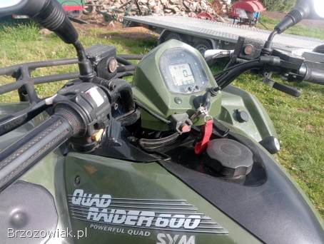 Quad 4x4 zarejestrowany i ubezpieczony
