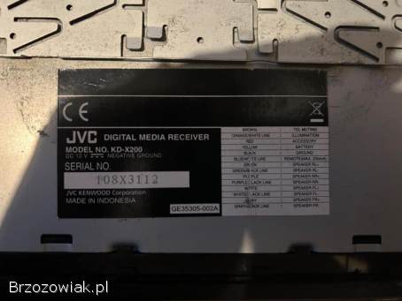 Radio JVC KD-X200