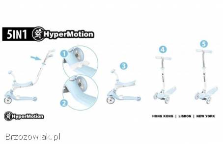 Hulajnoga 5w1