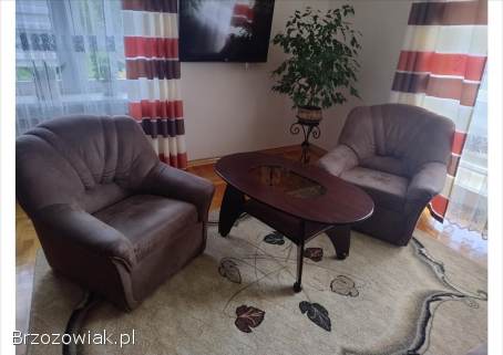 Kanapa z funkcją spania + 2 fotele
