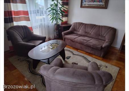 Kanapa z funkcją spania + 2 fotele