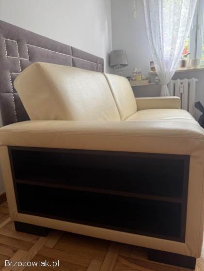 Sprzedam kanapę skórzaną z funkcją spania