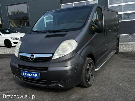 Opel Vivaro 2.  0CDTi 115KM Long -  Gwarancja -  2 drzwi rozsuwanych,  +Bagażnik,  2007r