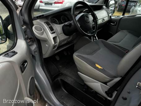 Opel Vivaro 2.  0CDTi 115KM Long -  Gwarancja -  2 drzwi rozsuwanych,  +Bagażnik,  2007r