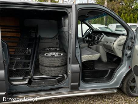 Opel Vivaro 2.  0CDTi 115KM Long -  Gwarancja -  2 drzwi rozsuwanych,  +Bagażnik,  2007r
