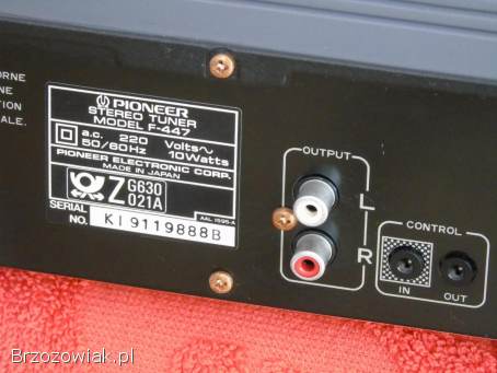 Tuner radiowy Pioneer F-447 sprawny.  WYSYŁKA.