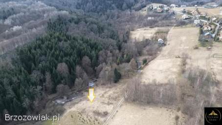 Piękna działka w spokojnej okolicy Brzozowa.