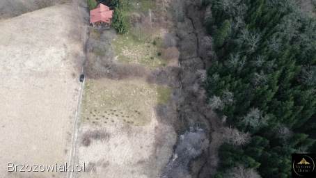 Piękna działka w spokojnej okolicy Brzozowa.