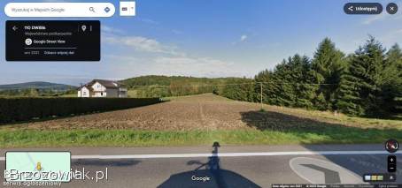Działka pod zabudowę o powierzchni 46,  8 ar w miejscowości Jurowce k.  Sanoka