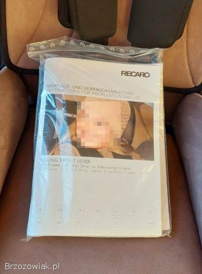 Fotelik samochodowy Recaro Young Sport Hero