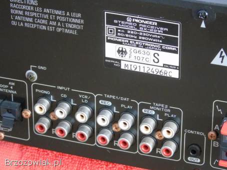 Wzmacniacz z radiem Pioneer SX-221R sprawny i ładny.  WYSYŁKA