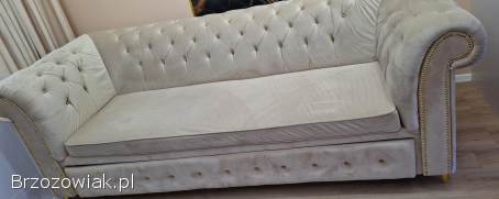 Sprzedam sofę chesterfield wraz z fotelem