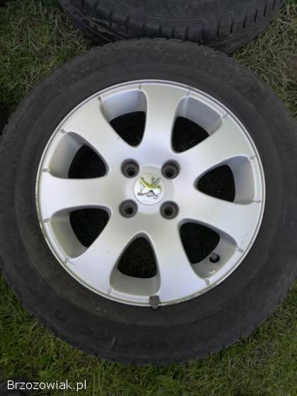 Sprzedam alufelgi do Peugeota