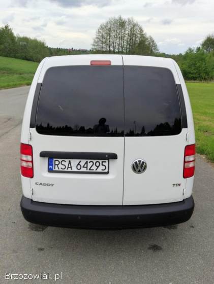 Samochód dostawczy Volkswagen Caddy MAXI 1,  6 2014r.  KLIMATYZACJA