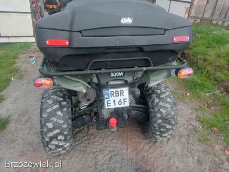 Sym 600. . .  4x4 zarejestrowany i ubezpieczony